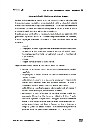 Politica Integrata TIX_01